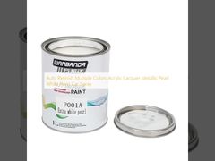 Auto Refinish Multiple Colors Acrylic Lacquer Metallic Pearl White Paint Car Spray